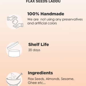 Buy Flax seeds Laddu Online at Aayees.com