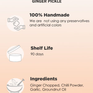 Buy Ginger Pickle Online at aayees.com