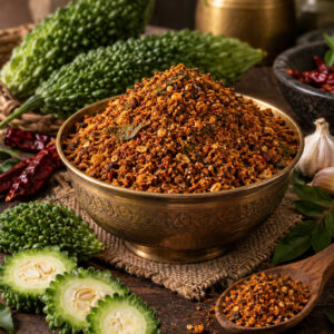 Buy Kakarakaya Karam Podi Online, Bitter Gourd Spice Powder, Aayees