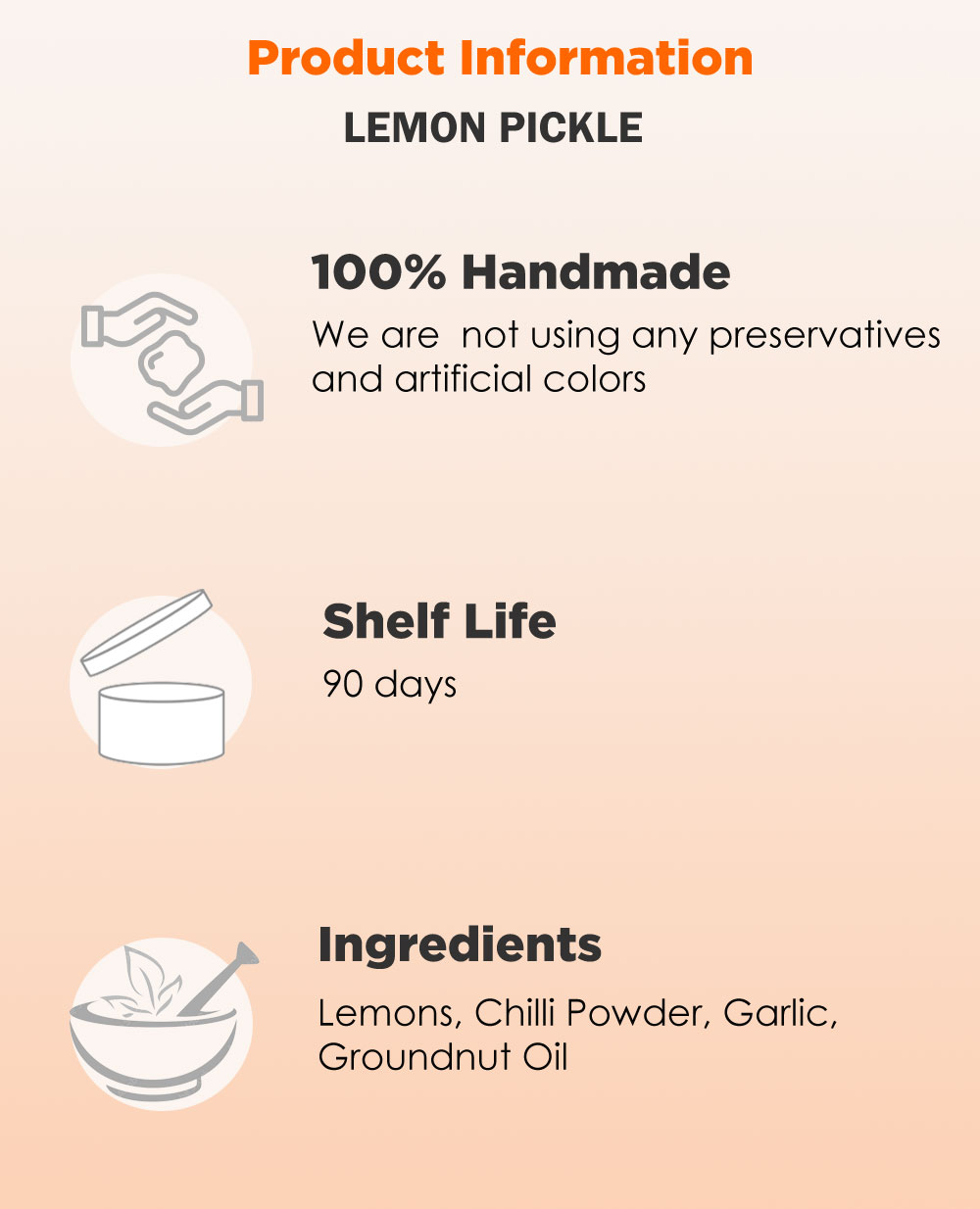 Buy Lemon Pickle Online at Aayees.com