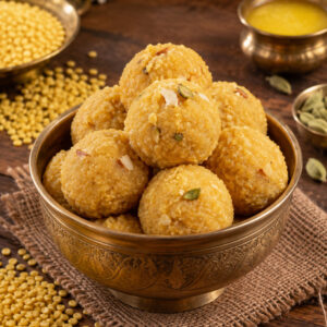 Moong Dal Laddu at aayees.com