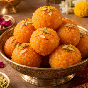 Mothichur Laddu, Sweets Online at aayees