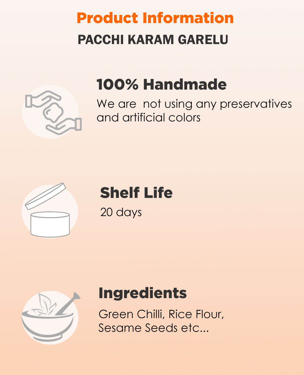 Pachi Karam Garelu, Karam Garelu Pachi Karam Garelu, Karam Garelu