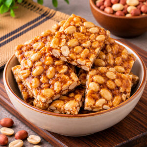 Peanut Chikki, Gud Chikki, Groundnut Chikki