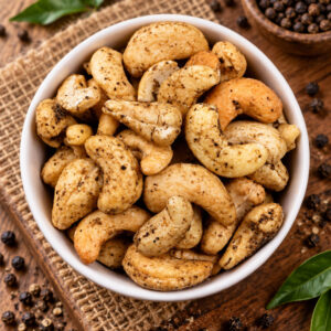Pepper Cashew Nuts, Spicy Cashew Nuts Online at Aayees