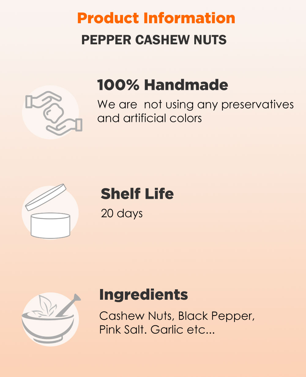 Pepper Cashew Nuts, Spicy Cashew Nuts Online at Aayees Pepper Cashew Nuts, Spicy Cashew Nuts Online at Aayees