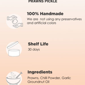 Prawns Pickle Order Online at aayees.com Prawns Pickle Order Online at Aayees