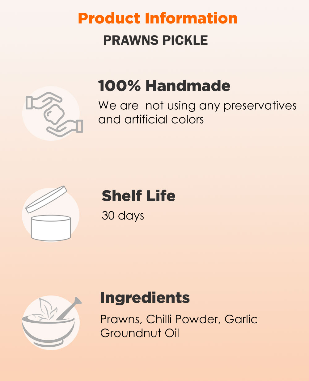 Prawns Pickle Order Online at aayees.com Prawns Pickle Order Online at Aayees