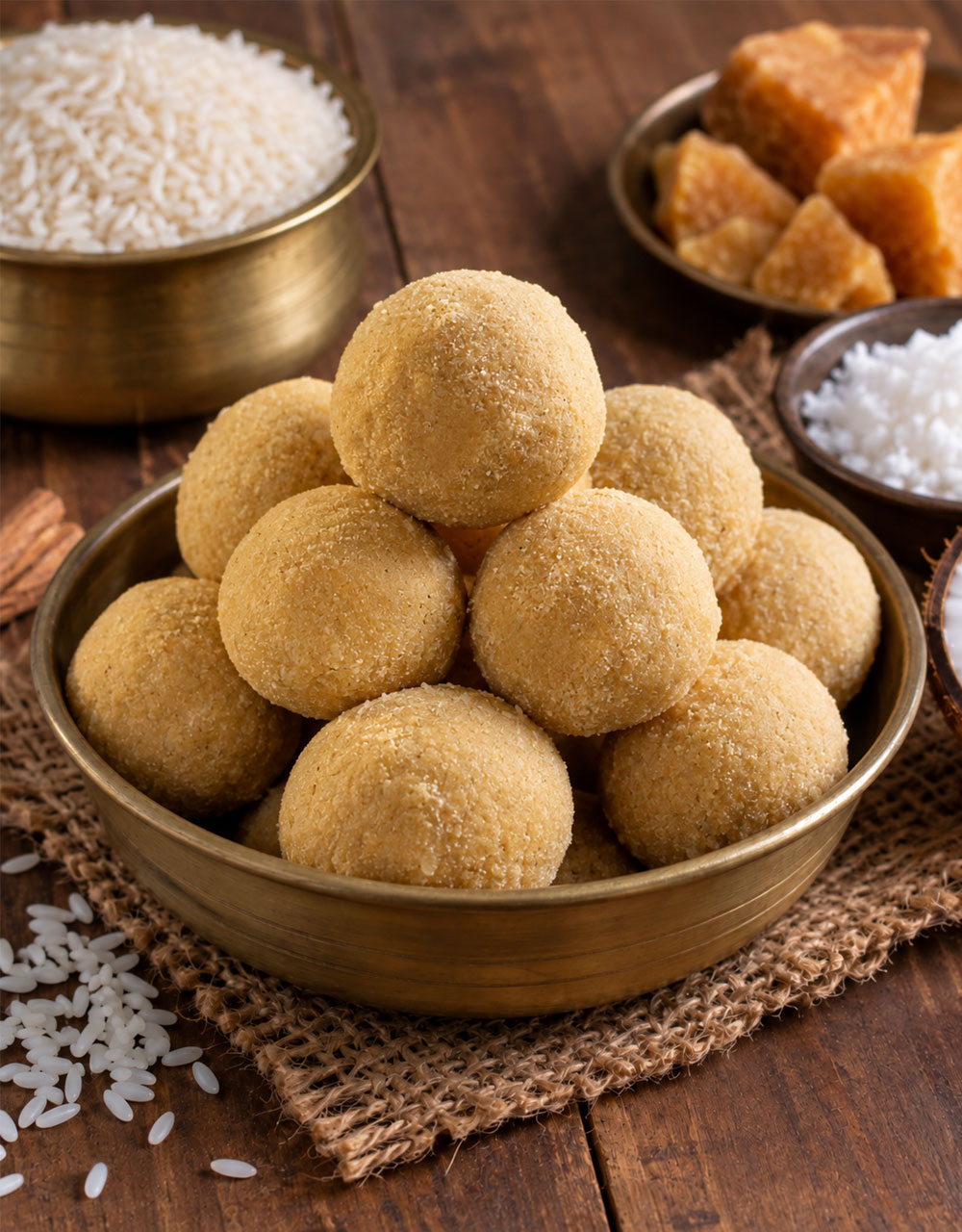 Rice Sunnundalu Jaggery, Biyyam Bellam Sunnundalu Rice Sunnundalu Jaggery, Biyyam Bellam Sunnundalu