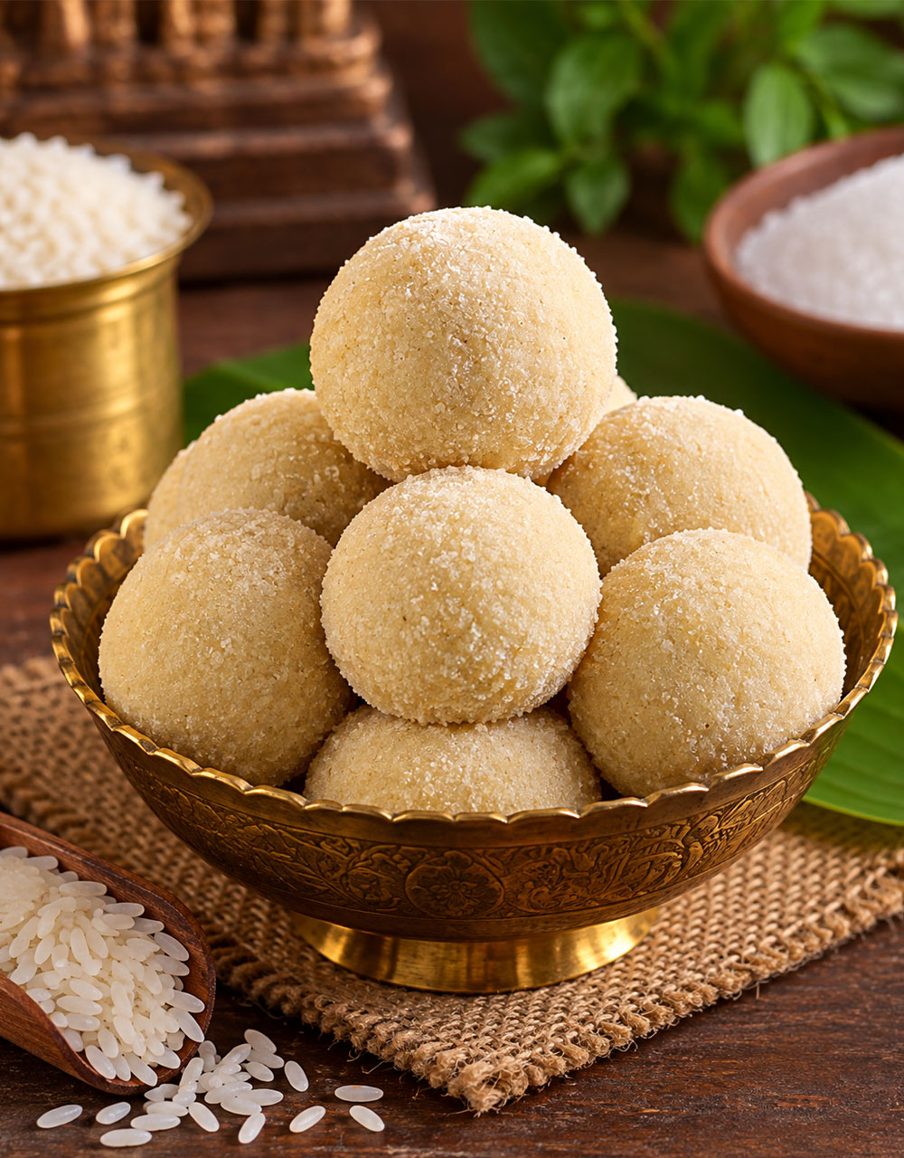 Urad Dal Laddu, Sunnundalu with Rice and Sugar Urad Dal Laddu, Sunnundalu with Rice and Sugar